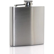 Renklime Paslanmaz Çelik 5 Oz Tekli Matara Model 2