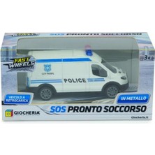 Renklime Fast Wheels Metal Acil Yardım Arabası