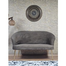 Sevinç Mobilya Ikili Teddy Gold Kaplama Sivriltme Ayak Çay Seti Koltuk Ikili Berjer , Balkon, Salon, Ofis