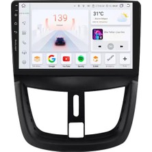 Otolas Peugeot 207 4gb Ram 64GB Depolama 9 Inç Wifi Gps Kablosuz Carplay Kamera Multimedya Navigasyon - 2009-2013