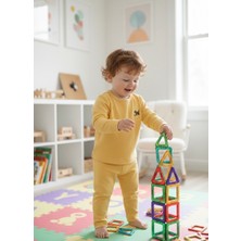 Tarkito %100 Premium Pamuk Nakış Detaylı Bebek Alt Üst Takım 0-24 Ay