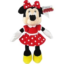 Renklime 3414 Peluş Minnie  Kırmızı Elbiseli 25 cm -Sunman
