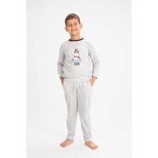 Lilian L4111K Unisex Çocuk Be Cool Iki Iplik Sweatshirt