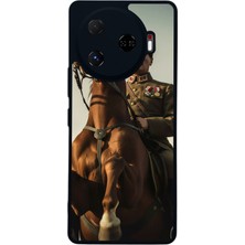 Scaleta Case Camon 30 Pro Uyumlu Atatürk Tasarımlı Glossy Mat Siyah Silikon Telefon Kılıfı