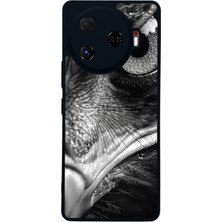 Scaleta Case Camon 30 Pro Uyumlu Taraftar Tasarımlı Glossy Mat Siyah Silikon Telefon Kılıfı