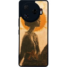 Scaleta Case Camon 30 Pro Uyumlu Tarot Tasarımlı Glossy Mat Siyah Silikon Telefon Kılıfı