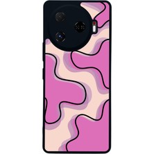 Scaleta Case Camon 30 Pro Uyumlu Art Tasarımlı Glossy Mat Siyah Silikon Telefon Kılıfı