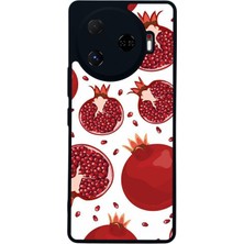 Scaleta Case Camon 30 Pro Uyumlu Nar Tasarımlı Glossy Mat Siyah Silikon Telefon Kılıfı