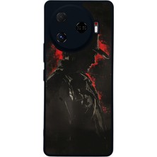 Scaleta Case Camon 30 Pro Uyumlu Red Dead Redemption 2 Tasarımlı Glossy Mat Siyah Silikon Telefon Kılıfı