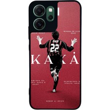 Scaleta Case Reno 14F Uyumlu Kaka Tasarımlı Glossy Mat Siyah Silikon Telefon Kılıfı