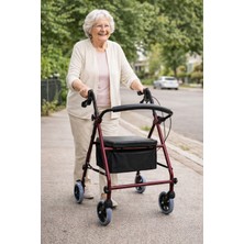 Normadia Sağlam ve Şık Yaşlılar Için Rollator, Konfor ve Güvenle Kullanım