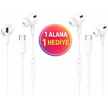 Nexiva Samsung S21 S22 S23 S24 S25 Ultra Ile Uyumlu Pro Kablolu Kulaklık Mikrofonlu Hd Ses Kalitesi