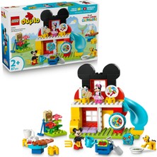 Lego® Duplo®│disney Minnie ve Pluto ile Mickey’nin Kulüp Evi 10465 -2 Yaş ve Üzeri Çocuklar Için Yaratıcı Oyuncak Yapım Seti (87P)