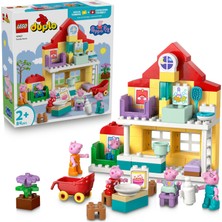 LEGO Duplo® Peppa Pig Aile Evi 10467 -2 Yaş ve Üzeri Çocuklar Için Peppa Pig Figürü Içeren Yaratıcı Oyuncak Yapım Seti (84 Parça)