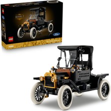 Lego® Icons Ford Model T 11376 - Yetişkinler Için Açılan Tavan Içeren Klasik Dekoratif Otomobil Modeli Yapım Seti (1060 Parça)