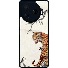 Scaleta Case Camon 30 Pro Uyumlu Kaplan Tasarımlı Glossy Mat Siyah Silikon Telefon Kılıfı