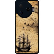 Scaleta Case Camon 30 Pro Uyumlu Korsan Tasarımlı Glossy Mat Siyah Silikon Telefon Kılıfı