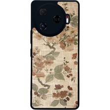 Scaleta Case Camon 30 Pro Uyumlu Motif Tasarımlı Glossy Mat Siyah Silikon Telefon Kılıfı