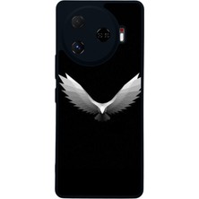 Scaleta Case Camon 30 Pro Uyumlu Taraftar Tasarımlı Glossy Mat Siyah Silikon Telefon Kılıfı