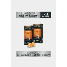 Coffee More 7 Lungo Kapsül Kahve 10 x 2 Paket ( 20 Adet ) Nespresso Uyumlu