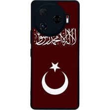 Scaleta Case Camon 30 Pro Uyumlu Osmanlı Tasarımlı Glossy Mat Siyah Silikon Telefon Kılıfı