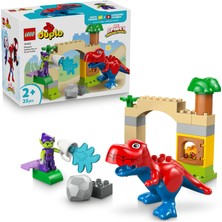 Lego® Duplo®│marvel Dinozor Spidey-Rex, Yeşil Goblin’e Karşı 10463 -2 Yaş ve Üzeri Çocuklar Için Yaratıcı Oyuncak Yapım Seti (25P)
