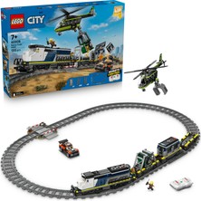 LEGO City Polis Treni Soygunu 60508 – 7 Yaş ve Üzeri Çocuklar Için 6 Minifigür Içeren Yaratıcı Oyuncak Yapım Seti (1313 Parça)