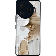 Scaleta Case Camon 30 Pro Uyumlu Duvar Tasarımlı Glossy Mat Siyah Silikon Telefon Kılıfı