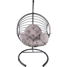 Norino Mandella Galaxy Tek Kişilik Metal Salıncak (Minder Hediyeli)