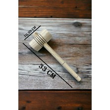 Güzelyüz Avm Ahşap Tokmak - Zeytin Kırma Tokmağı Ceviz Fındık Kıracağı Et Ezici