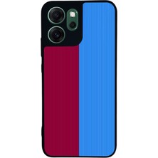 Scaleta Case Reno 14F Uyumlu Taraftar Tasarımlı Glossy Mat Siyah Silikon Telefon Kılıfı