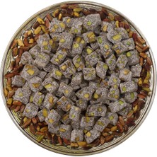 Hindistan Cevizli Antep Fıstıklı Çifte Kavrulmuş Lokum Helal-Vegan-Glütensiz-Jelatinsiz 1000GR