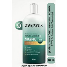 Aqua Guard Şampuan 400 ml – Şehir Suyuna Özel Bakım Biotin & Keratin 9 Aktif Içerik