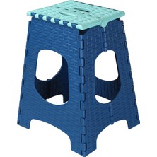 Norino Mandella Katlanır Tabure (Büyük) (2 Adet) Mavi