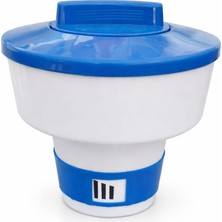 Havuz Klor Dispenseri – 5 Adet 200G Tablet Kapasiteli Ayarlanabilir Yüzey Klorsuzucu