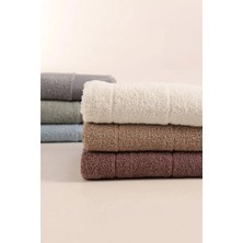 Mata Çeyiz Şazeli 90X150 Eko Banyo Havlusu – 2400 gr (6 Adet) - %100 Cotton