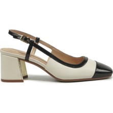 Nine West Acalena 6fx Kırık Beyaz Kadın Topuklu Ayakkabı