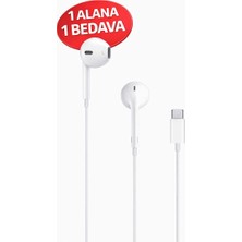 Nexiva İPhone  15/16 Pro ve Pro Max Uyumlu Type-C Type-C Kablolu Kulaklık
