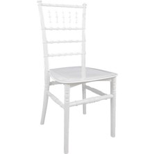 Norino Mandella Karmen Düğün Sandalyesi Model 1 (4 Adet) Beyaz