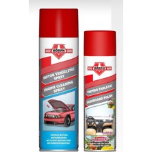 Özgürce Motor Temizleme Spreyi 500ML ve Torpido Parlatıcı 220ML Seti