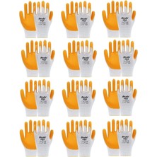 Beybi Pn3 Nitril Sarı Iş Eldiveni 10 Beden - 12 Çift