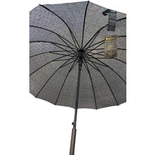 Rubenis 16 Telli Otomatik Şemsiye, Premium Baston Saplı, Şık ve Dayanıklı
