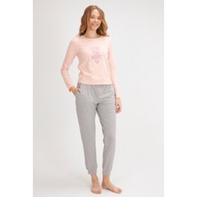 Lilian L40317W Love Me Kadın Pijama Takımı