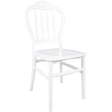 Norino Mandella Karmen Düğün Sandalyesi Model 7 (4 Adet) Beyaz