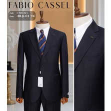 Fabio Cassel Erkek Çift Düğme Klasik Kesim Takım Elbise