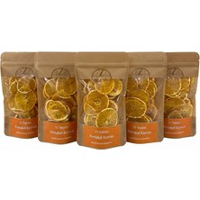 Zerbap 5'li Portakal Kurusu Seti - %100 Doğal ve Şeker Ilavesiz (5 x 50 G)