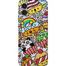 Lelia Samsung Galaxy S25 Edge Uyumlu Baskılı Şeffaf Telefon Kılıfı | Koleksiyon: Snacktoon Delight