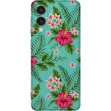 Lelia Samsung Galaxy S25 Edge Uyumlu Baskılı Şeffaf Telefon Kılıfı | Koleksiyon: Floraluxe Botanica