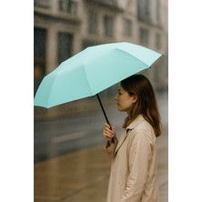 Normadia Şemsiye Mint Yeşili Çanta Boy UV50 Kapsül Düz Renk 50 cm