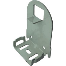 MorPerde Geniş Kasa Kare Pimli Krem Metal Ayak